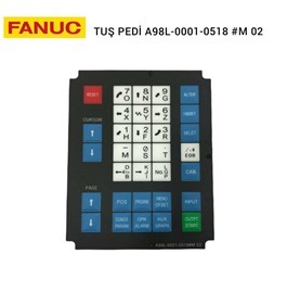 CNC TORNA FANUC TUŞ MEBRANI (A98L-0001-0518#T)